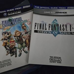 Final Fantasy 1 & 2 Dawn Of Souls Player's Guide + FF : Crystal Chronicles Guide
